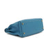 HERMES KELLY 32 RETOURNE BLUE JEAN TAURILLON CLEMENCE HAND SHOULDER BAG 1998 SQUARE B GOLD HARDWARE 90347154