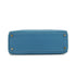 HERMES KELLY 32 RETOURNE BLUE JEAN TAURILLON CLEMENCE HAND SHOULDER BAG 1998 SQUARE B GOLD HARDWARE 90347154