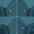 HERMES KELLY 32 RETOURNE BLUE JEAN TOGO HAND SHOULDER BAG 2005 SQUARE I PALLADIUM HARDWARE 90335880