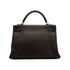 HERMES KELLY 32 RETOURNE CAFE TAURILLON CLEMENCE HAND SHOULDER BAG 2006 SQUARE J PALLADIUM HARDWARE 90342572