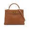 HERMES KELLY 32 RETOURNE GOLD COUCHEVEL HAND SHOULDER BAG 1995 CIRCLE Y GOLD HARDWARE 90347920