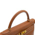 HERMES KELLY 32 RETOURNE GOLD COUCHEVEL HAND SHOULDER BAG 1995 CIRCLE Y GOLD HARDWARE 90347920