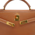 HERMES KELLY 32 RETOURNE GOLD COUCHEVEL HAND SHOULDER BAG 1995 CIRCLE Y GOLD HARDWARE 90347920