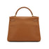 HERMES KELLY 32 RETOURNE GOLD COURCHEVEL HAND SHOULDER BAG 2000 SQUARE D GOLD HARDWARE 90334272