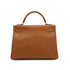 HERMES KELLY 32 RETOURNE GOLD COURCHEVEL HAND SHOULDER BAG 2000 SQUARE D GOLD HARDWARE 90331848