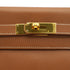 HERMES KELLY 32 RETOURNE GOLD COURCHEVEL HAND SHOULDER BAG 2000 SQUARE D GOLD HARDWARE 90331848