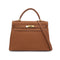 HERMES KELLY 32 RETOURNE GOLD TOGO HAND SHOULDER BAG 2008 SQUARE L GOLD HARDWRE 90314424