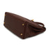 HERMES KELLY 32 RETOURNE MARRON FONCE TOGO HAND SHOULDER BAG 2000 SQUARE D GOLD HARDWARE 90331851