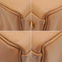 HERMES KELLY 32 RETOURNE NATUREL COUCHEVEL HAND SHOULDER BAG 1998 SQUARE B GOLD HARDWARE 90347152