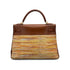 HERMES KELLY 32 RETOURNE NOISETTE BOXCALF VIBRATO HAND SHOULDER BAG 2002 SQUARE F GOLD HARDWARE 90319533