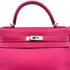 HERMES CANDY KELLY 32 RETOURNE ROSE TYRIEN RUBIS VEAU EPSOM HAND SHOULDER BAG 2011 SQUARE O PALLADIUM HARDWARE 90319698