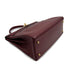 HERMES KELLY 32 RETOURNE ROUGE H COUCHEVEL HAND SHOULDER BAG 1994 CIRCLE X GOLD HARDWARE 90313414