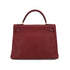HERMES KELLY 32 RETOURNE ROUGE H TAURILLON CLEMENCE HAND SHOULDER BAG 1982 CIRCLE L GOLD HARDWARE 90331959