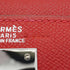 HERMES KELLY 32 RETOURNE ROUGE VIF VEAU EPSOM HAND SHOULDER BAG 2004 SQUARE H PALLADIUM HARDWARE 90334141