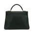 HERMES KELLY 32 RETOURNE VERT VEAU GULLIVER HAND SHOULDER BAG 1995 CIRCLE Y GOLD HARDWARE 90323090