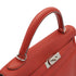 HERMES KELLY 32 ROUGE GARANCE TOGO HAND SHOULDER BAG 2013 SQUARE Q PALLADIUM HARDWARE 90335579