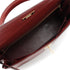 HERMES KELLY 32 RETOURNE ROUGE H BOX CALF HAND SHOULDER BAG 1993 CIRCLE W GOLD HARDWARE 90343415