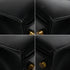 HERMES KELLY 32 SELLIER BLACK BOX CALF HAND SHOULDER BAG 1990 CIRCLE T GOLD HARDWARE 90342561
