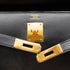 HERMES KELLY 32 SELLIER BLACK BOX CALF HAND SHOULDER BAG 1990 CIRCLE T GOLD HARDWARE 90342561