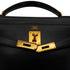 HERMES KELLY 32 SELLIER BLACK BOX CALF HAND SHOULDER BAG 1992 CIRCLE V GOLD HARDWARE 90338344