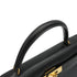 HERMES KELLY 32 SELLIER BLACK BOX CALF HAND SHOULDER BAG 1995 CIRCLE Y GOLD HARDWARE 90338345
