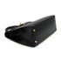 HERMES KELLY 32 SELLIER BLACK BOX CALF HAND SHOULDER BAG 1996 CIRCLE Z GOLD HARDWARE 90333264