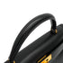 HERMES KELLY 32 SELLIER BLACK BOX CALF HAND SHOULDER BAG 1996 CIRCLE Z GOLD HARDWARE 90333264