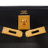 HERMES KELLY 32 SELLIER BLACK BOX CALF HAND SHOULDER BAG 1996 CIRCLE Z GOLD HARDWARE 90344358