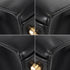 HERMES KELLY 32 SELLIER BLACK BOX CALF HAND SHOULDER BAG 1998 SQUARE B GOLD HARDWARE 90350584