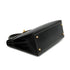 HERMES KELLY 32 SELLIER BLACK LISSE HAND SHOULDER BAG 2001 SQUARE E GOLD HARDWARE 90325808