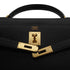 HERMES KELLY 32 SELLIER BLACK TOGO HAND SHOULDER BAG 2000 SQUARE D GOLD HARDWARE 90335566