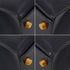 HERMES KELLY 32 SELLIER BLUE INDIGO BOX CALF HAND SHOULDER BAG 2002 SQUARE F GOLD HARDWARE 90341436