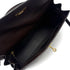 HERMES KELLY 32 SELLIER CHOCOLAT COUCHEVEL HAND SHOULDER BAG 1995 CIRCLE Y GOLD HARDWARE 90315876