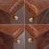 HERMES KELLY 32 SELLIER ETRUSQUE CROCODILE POROSUS HAND SHOULDER BAG 1996 CIRCLE Z GOLD HARDWARE 90351035