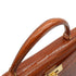 HERMES KELLY 32 SELLIER ETRUSQUE CROCODILE POROSUS HAND SHOULDER BAG 1996 CIRCLE Z GOLD HARDWARE 90351035