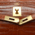 HERMES KELLY 32 SELLIER ETRUSQUE CROCODILE POROSUS HAND SHOULDER BAG 1996 CIRCLE Z GOLD HARDWARE 90351035