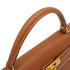 HERMES KELLY 32 SELLIER GOLD COUCHEVEL HAND SHOULDER BAG 1992 CIRCLE V GOLD HARDWARE 90349396