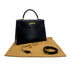 HERMES KELLY 32 SELLIER LACK BOXCALF HAND SHOULDER BAG 1993 CIRCLE W GOLD HARDWARE 90321634
