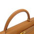 HERMES KELLY 32 SELLIER NATUREL COUCHEVEL HAND SHOULDER BAG 1997 SQUARE A GOLD HARDWARE 90335883