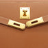 HERMES KELLY 32 SELLIER GOLD COUCHEVEL HAND SHOULDER BAG 1999 SQUARE C GOLD HARDWARE 90340461