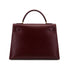 HERMES KELLY 32 SELLIER ROUGE H BOXCALF HAND BAG 1988 CIRCLE R GOLD HARDWARE 90325606