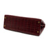HERMES KELLY 32 SELLIER ROUGE H CROCODILE ALLIGATOR HAND SHOULDER BAG 1993 CIRCLE W GOLD HARDWARE 90327983