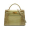 HERMES KELLY 32 VERT CELADON CROCODILE NILOTICUS NATURA HAND SHOULDER BAG 2006 SQUARE J GOLD HARDWARE 90348491