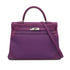 HERMES KELLY35 GHILLIES RETOURNE ANEMONE TOGO SWIFT HAND SHOULDER BAG 2014 R STAMP PALLADIUM HARDWARE 90325615