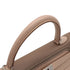 HERMES KELLY 35 GHILLIES RETOURNE ARGILE ETOUPE VEAU SWIFT HAND SHOULDER BAG 2012 SQUARE P STAMP PALLADIUM HARDWARE 90344353