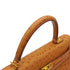 HERMES KELLY 35 RETORNE CHESTNUT OSTRICH HAND SHOULDER BAG 2005 SQUARE I GOLD HARDWARE 90331929