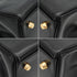 HERMES KELLY 35 RETOURNE BLACK BOX CALF HAND SHOULDER BAG 2002 SQUARE F GOLD HARDWARE 90334133