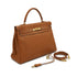 HERMES KELLY 35 RETOURNE GOLD VEAU GULLIVER HAND SHOULDER BAG 1997 SQUARE A GOLD HARDWARE 90328470