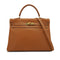 HERMES KELLY 35 RETOURNE GOLD VEAU GULLIVER HAND SHOULDER BAG 1997 SQUARE A GOLD HARDWARE 90328470