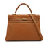 HERMES KELLY 35 RETOURNE GOLD VEAU GULLIVER HAND SHOULDER BAG 1997 SQUARE A GOLD HARDWARE 90328470